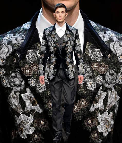 dolce gabbana floral menswear|dolce and gabbana male.